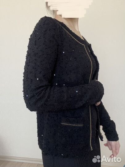 Жакет женский твидовый