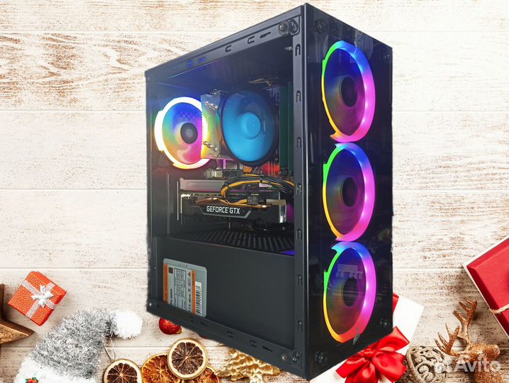 Игр пк Ryzen5-2700 GTX1660super-6Gb 16Gb nvme