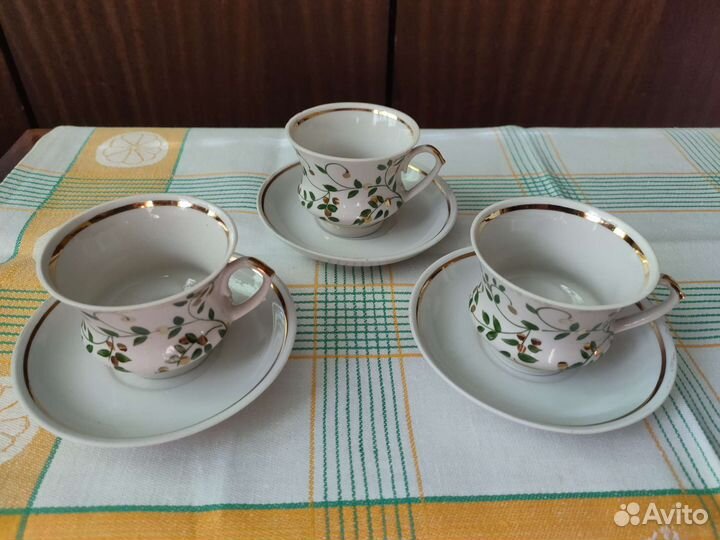 Кофейный сервиз фарфор