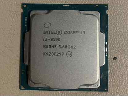 Процессор intel core i3 8100