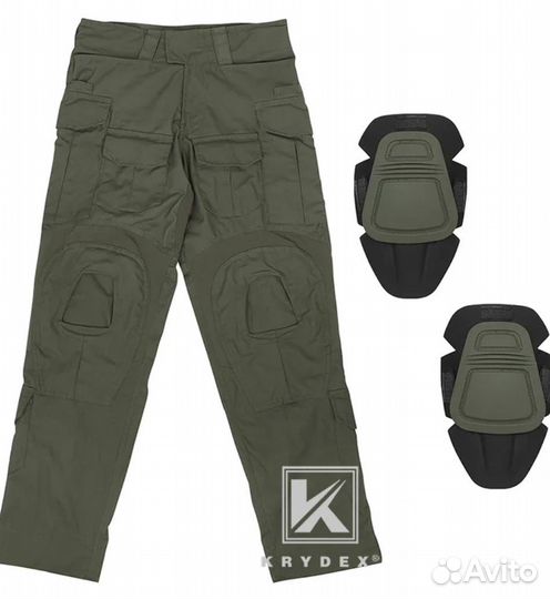 Тактические брюки с коленными вставками