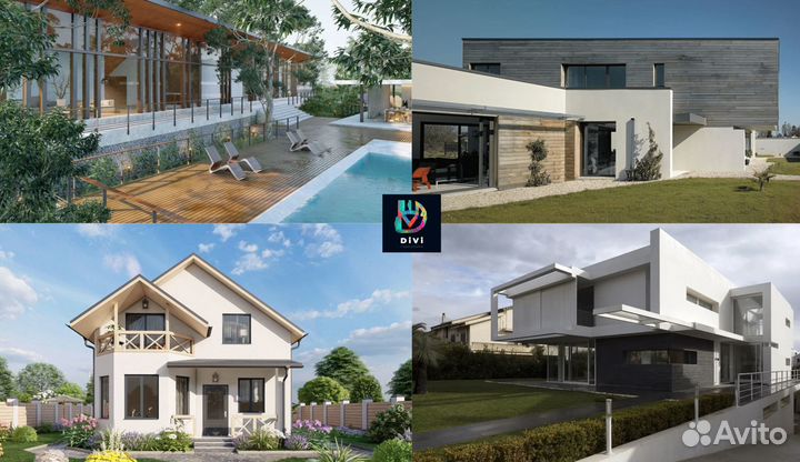 Архитектура и проект дома, +дизайн интерьера