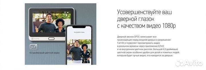Видеоглазок wifi. Видеодомофон wi-fi