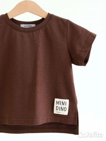 Футболка шоколад