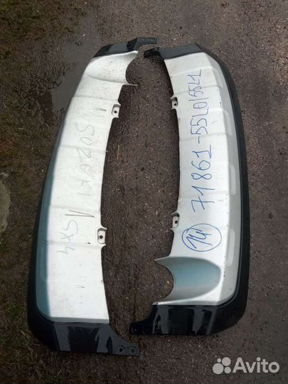 Suzuki SX4 накладка заднего бампера