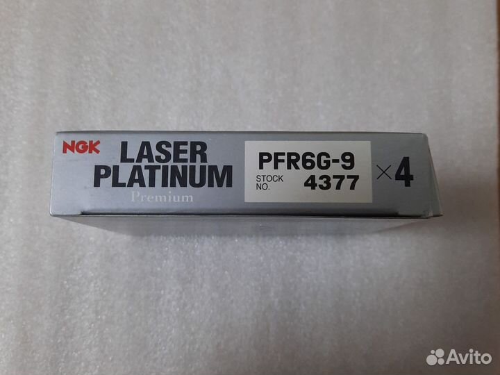 Оригинальные свечи NGK 4377 (PFR6G-9)