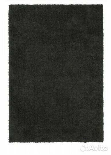 Ковер икеа виндебэк, темно-зеленый, 1.95 х 1.33м