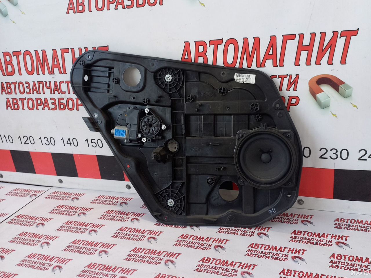 Стеклоподьемник задний левый Хендай ай40 i40