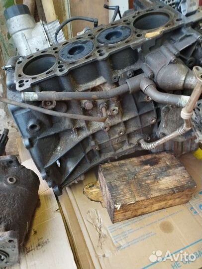 Блок двигателя ssangyong дизель d20dt