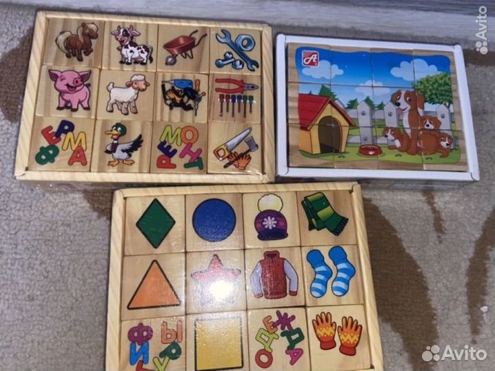 Новые развивающие игрушки сортер пазлы пирамиды