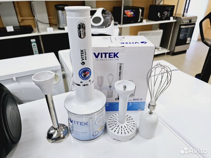 Блендеры погружные Vitek 4в1 800Вт (Чап50)