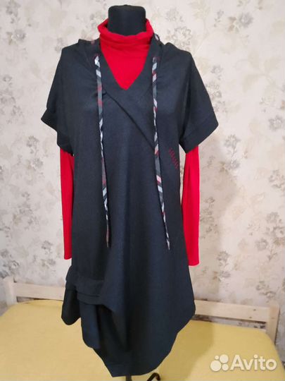 Платье с капюшоном, 46 (М)