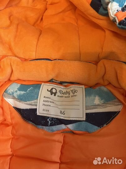 Зимний комбинезон 86 92