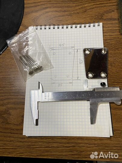 Некплейт - Jolana Diamant Bass