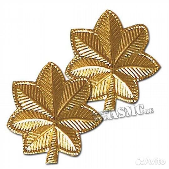 Rank Insignia U.S. Major polished