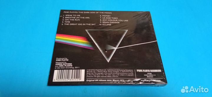 Pink floyd*The dark side of the moon* компакт диск