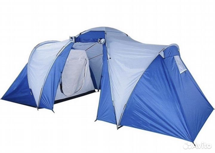 Палатка 4 местная с тамбуром новая