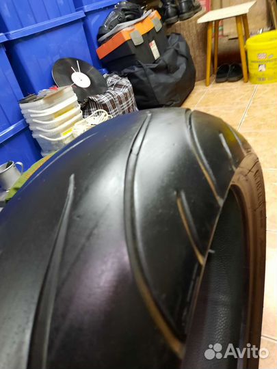 190/50-17 моторезина б.у Michelin