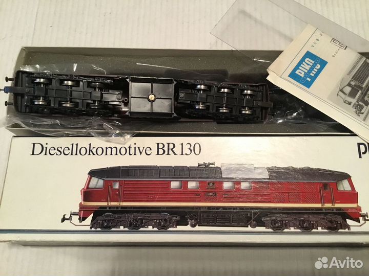 1:87(ho) тепл. BR-130 CSD piko гдр железная дорога