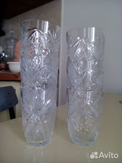 Стаканы резные