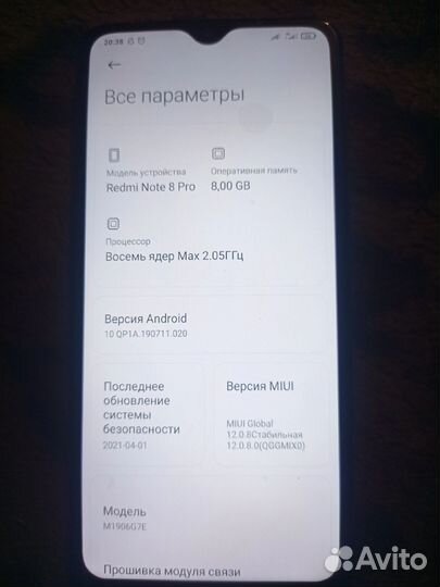 Xiaomi redmi note 8 pro