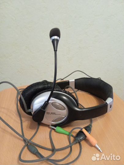 Стереонаушники проводные с микрофоном sven GD-900