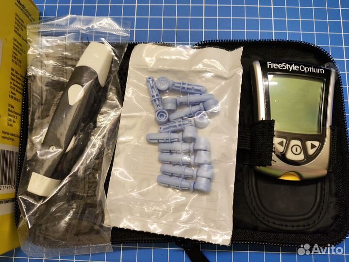Глюкометр + Кетоны FreeStyle Optium