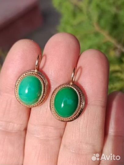 Сегьги золотые 585 проба