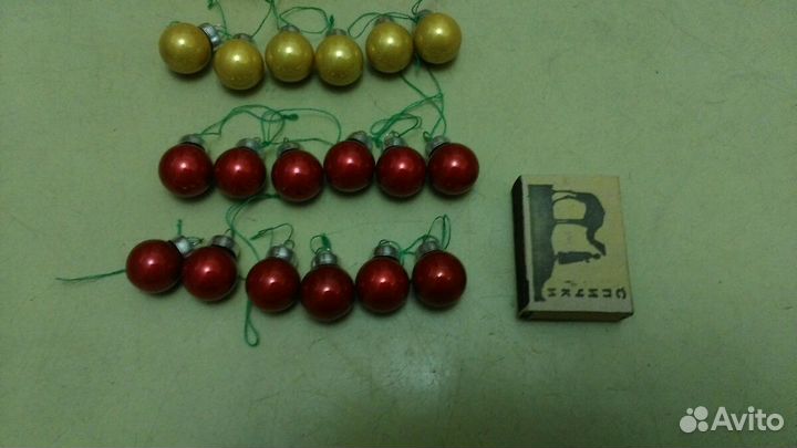 Шары новогодние. 24 шт