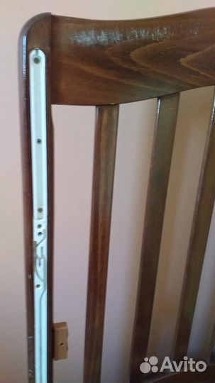 Детская кроватка-качалка-натуральное дерево-Бук