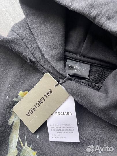 Худи Balenciaga Paris liberty оверсайз (хит 2024)