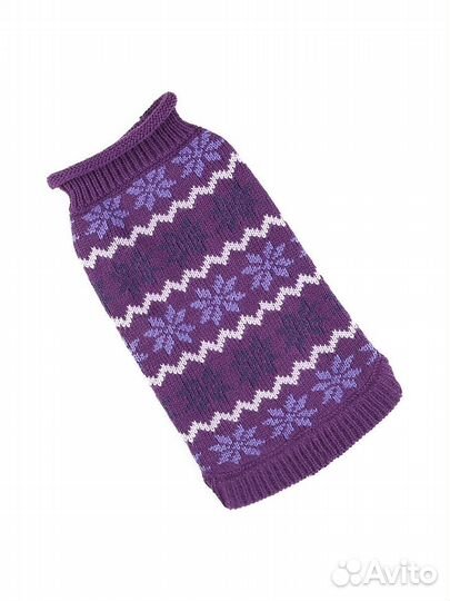 ForMyDogs Свитер вязаный фиолетовый (10-12; 105110