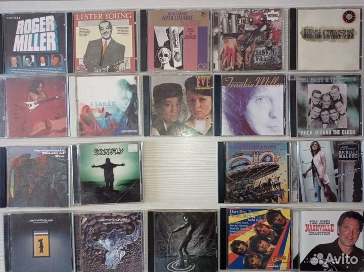 Список 2 Фирменные CD рок прог джаз поп