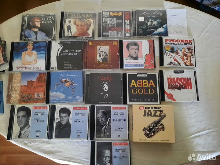 Cd компакт диски музыка, разные