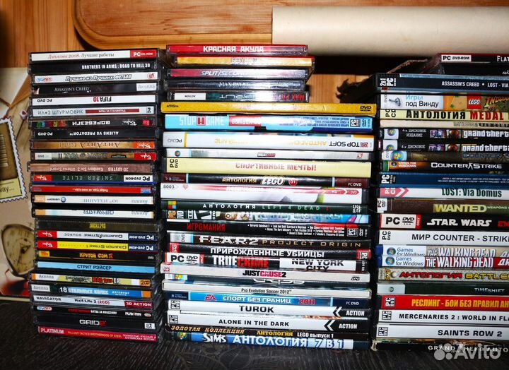 Игры для пк на дисках