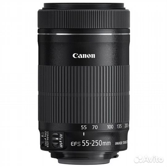 Canon EF 55-250 IS STM оригинальная коробка