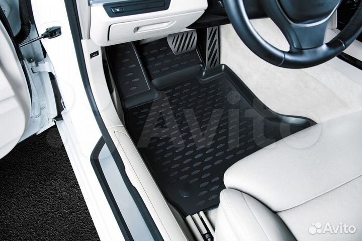 Коврики в салон с бортиком модельные