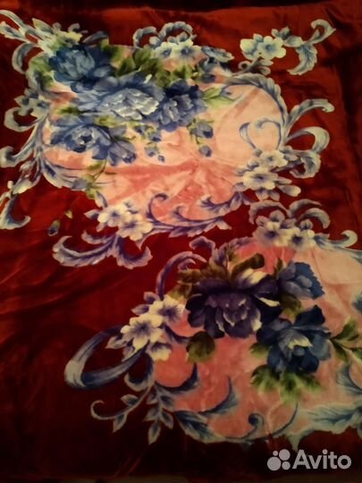 Плед покрывало двустороннее