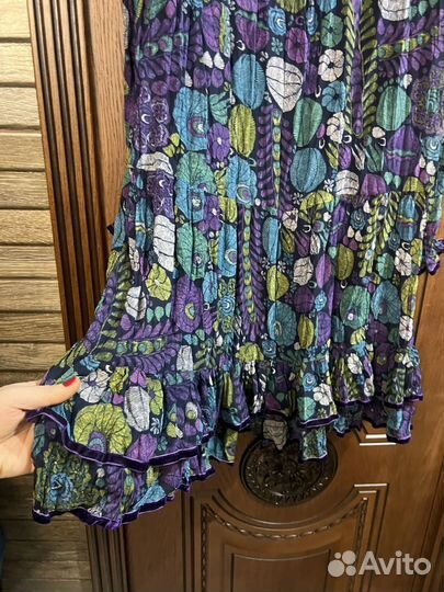 Платье vini kawen шелк бархат 46