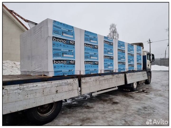 Газосиликатные блоки газоблоки Бонолит