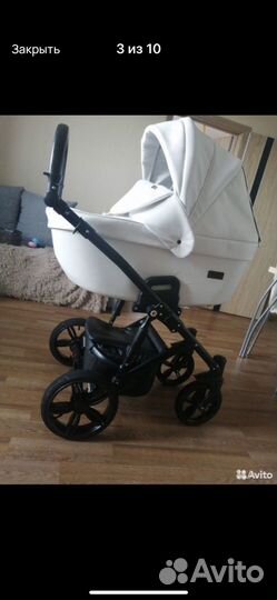 Коляска Agio Prado 2в1(эко кожа)