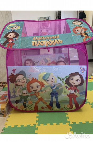 Детская игровая палатка домик для девочек