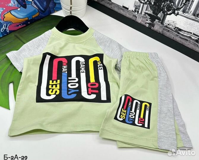 Комплект (шорты с футболкой