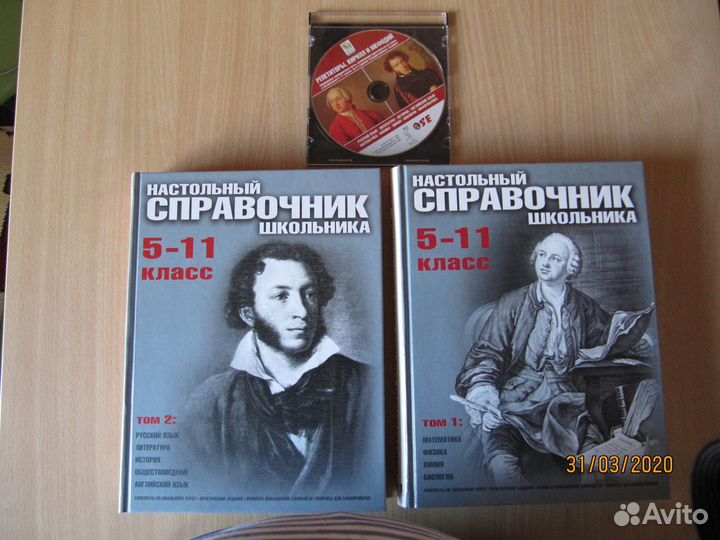 Настольный справочник школьника