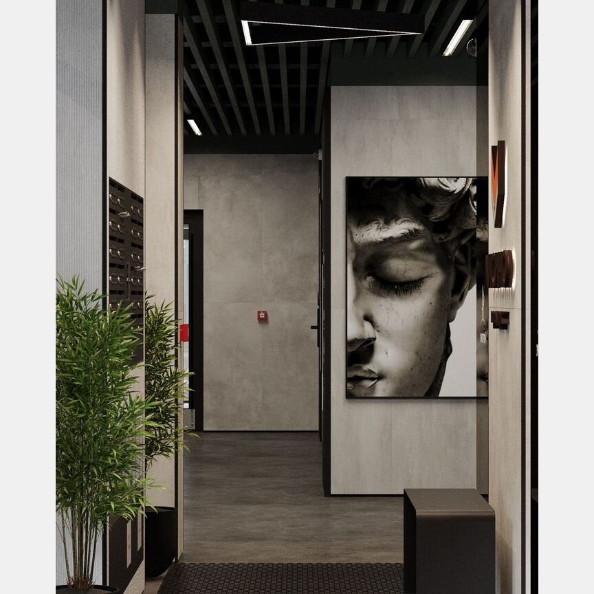 2-к. квартира, 70,8 м², 2/5 эт.