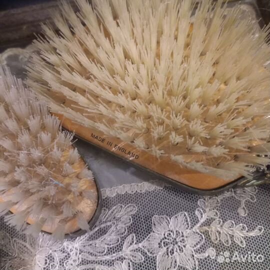 Туалетный набор зеркало поднос англия