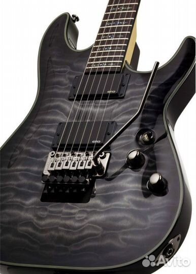 Электрогитара Schecter Damien Elite-6 FR stblk