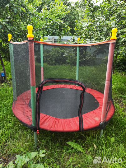 Батут с сеткой