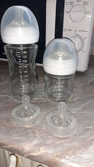 Бутылочки avent стекло