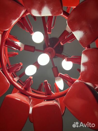 Люстра из туфель (Cristal Lux Tiffany SP7 Rosso)